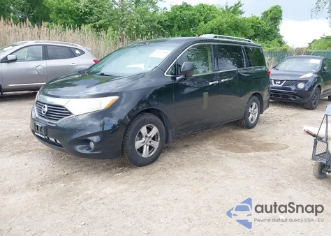 2013 Nissan Quest Sv from USA, damaged, VIN JN8AE2KPXD9069604